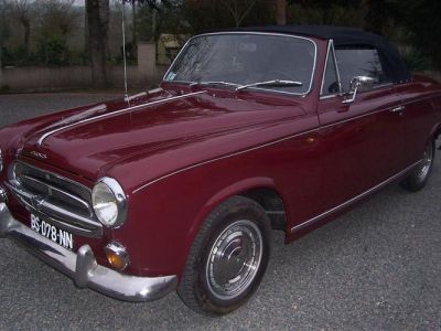 Restauration PEUGEOT 403 CABRIOLET