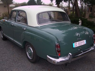 Restauration Mercedes Ponton 1958