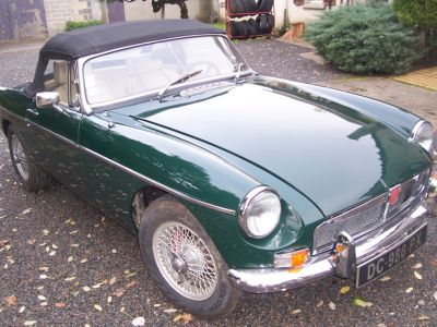 Restauration partielle MGB cabriolet